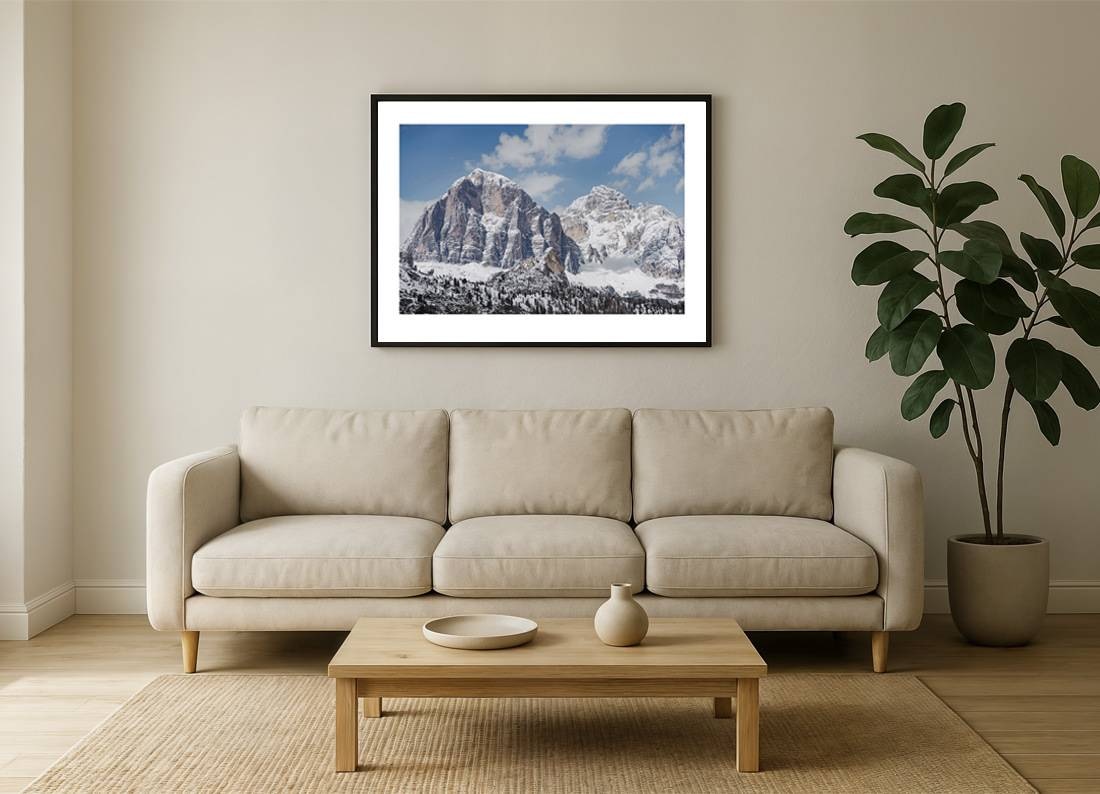 dolomiten i2v 0008 wall - Dolomiten 07 - Majestätischer Winter in den Dolomiten