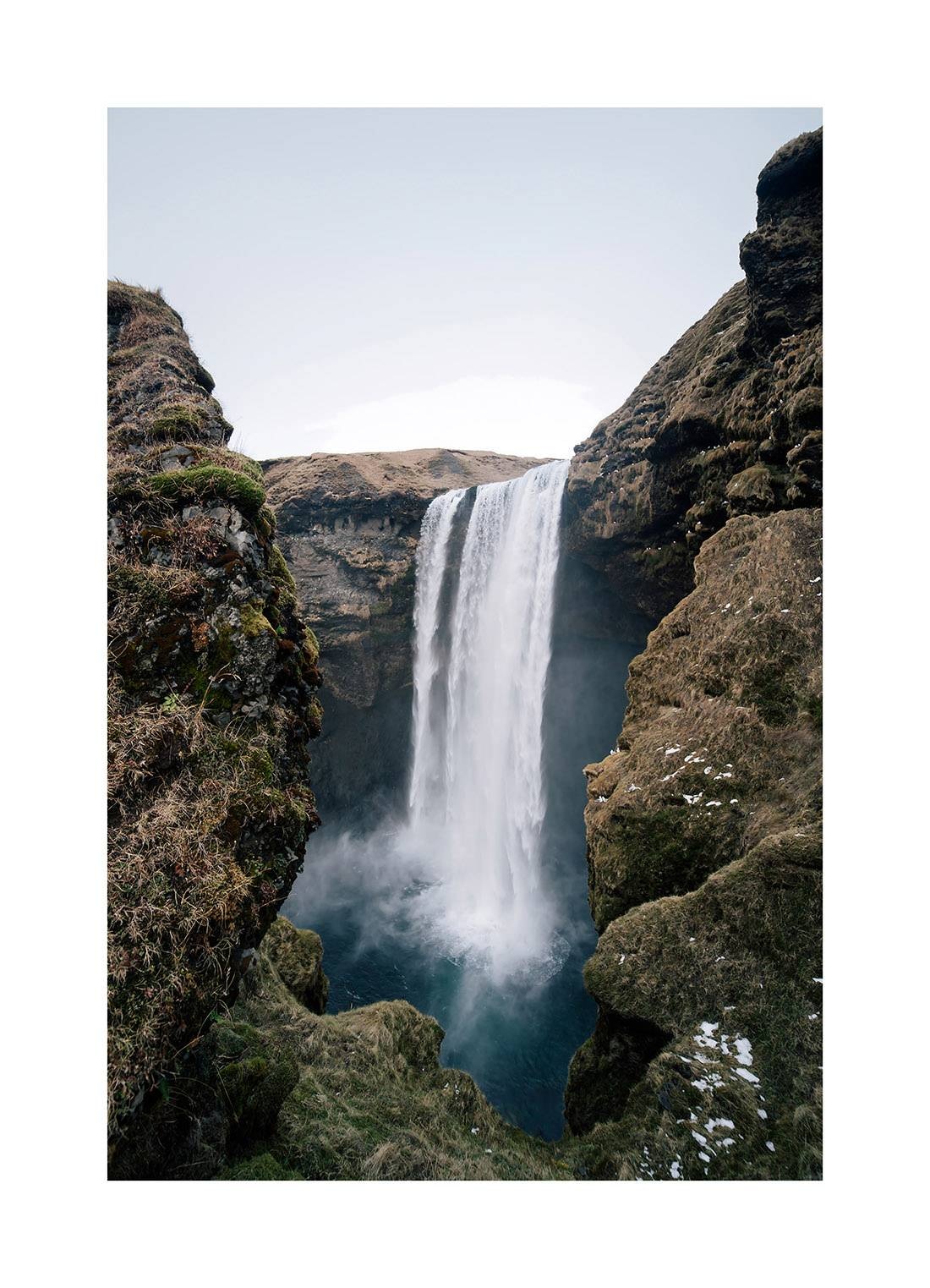 island 0004 web - Island 04 - Skógafoss – Der mächtige Wasserfall Islands in voller Pracht