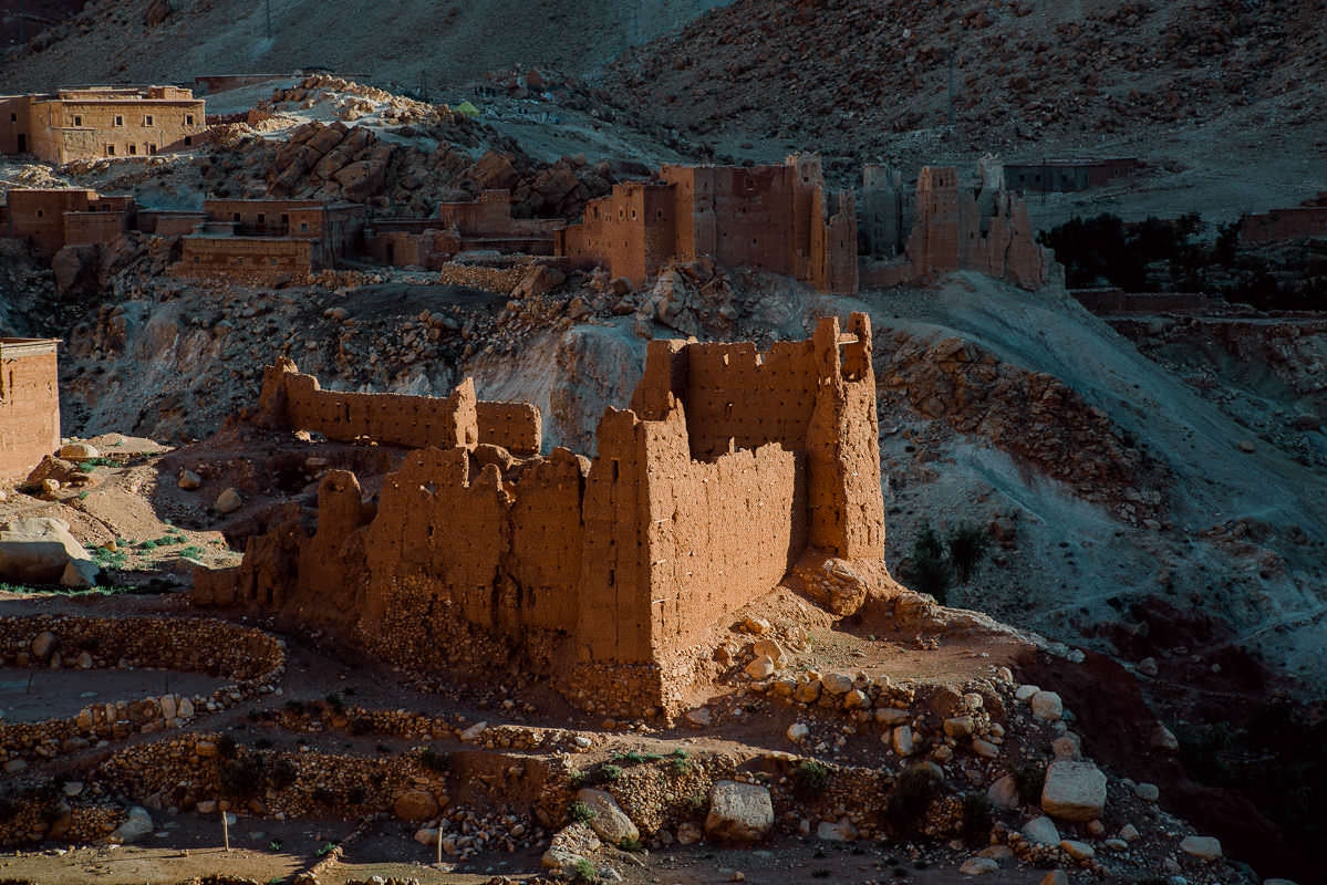 Von Marrakech über das hohe Atlas Gebirge