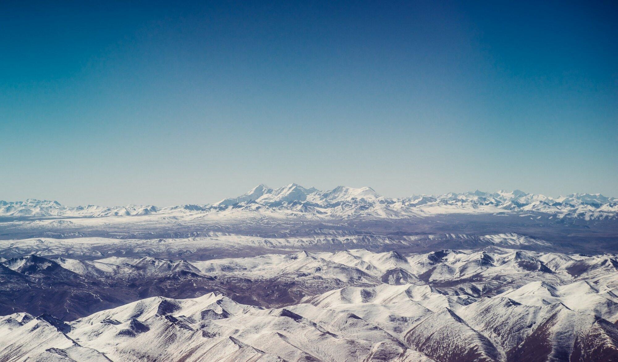 flight tibet nepal lhasa kathmandu everest himalaya 0002 - Flight over the Himalayas to Kathmandu