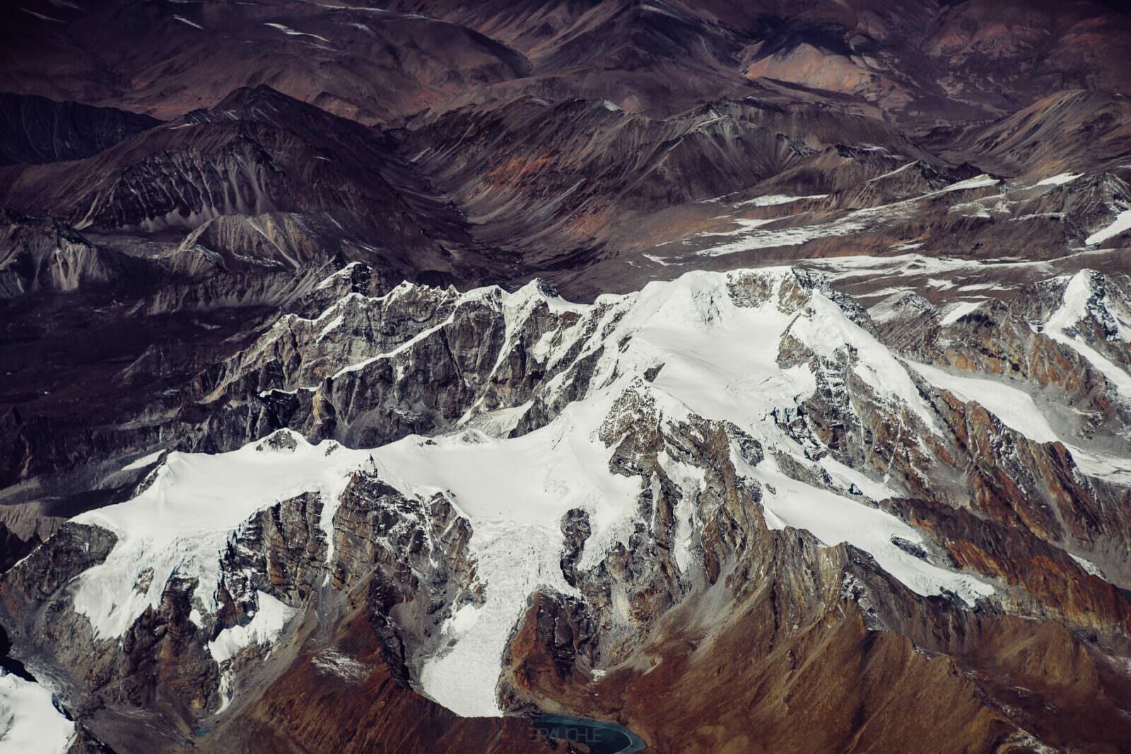 flight tibet nepal lhasa kathmandu everest himalaya 0008 - Flight over the Himalayas to Kathmandu