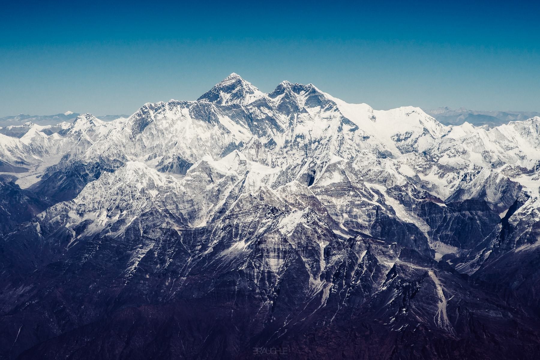 flight tibet nepal lhasa kathmandu everest himalaya 0014 - Flight over the Himalayas to Kathmandu