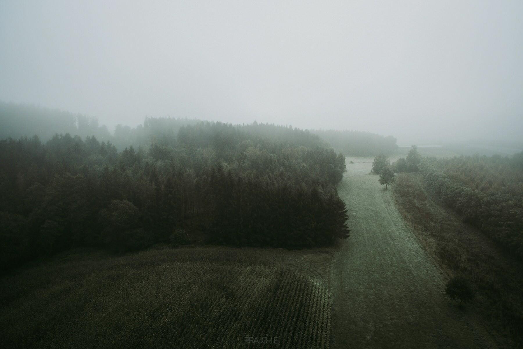 gehrenberg turm nebel drohne 0006 - Nebellandschaften am Gehrenberg