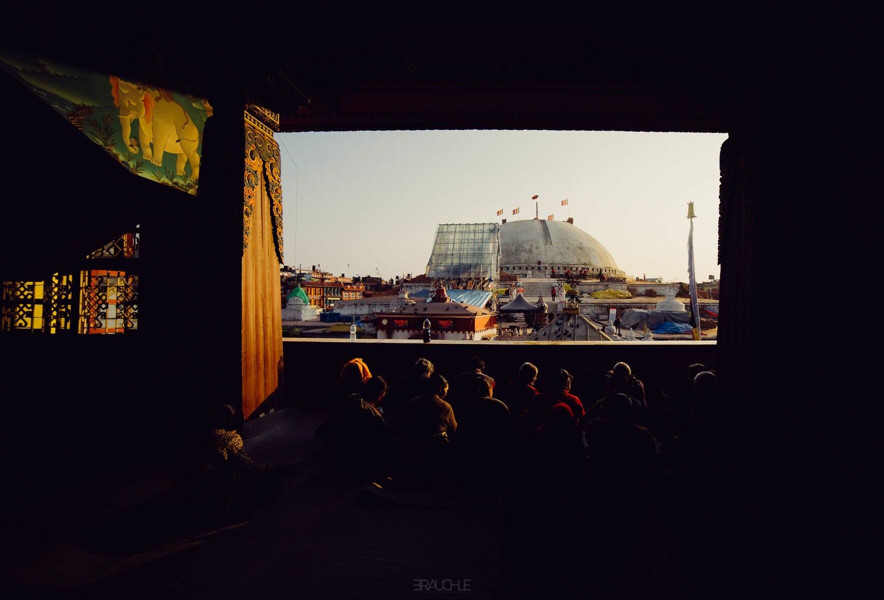 kathmandu nepal bodnath stupa earthquake 0016 kathmandu nepal bodnath stupa earthquake 0016