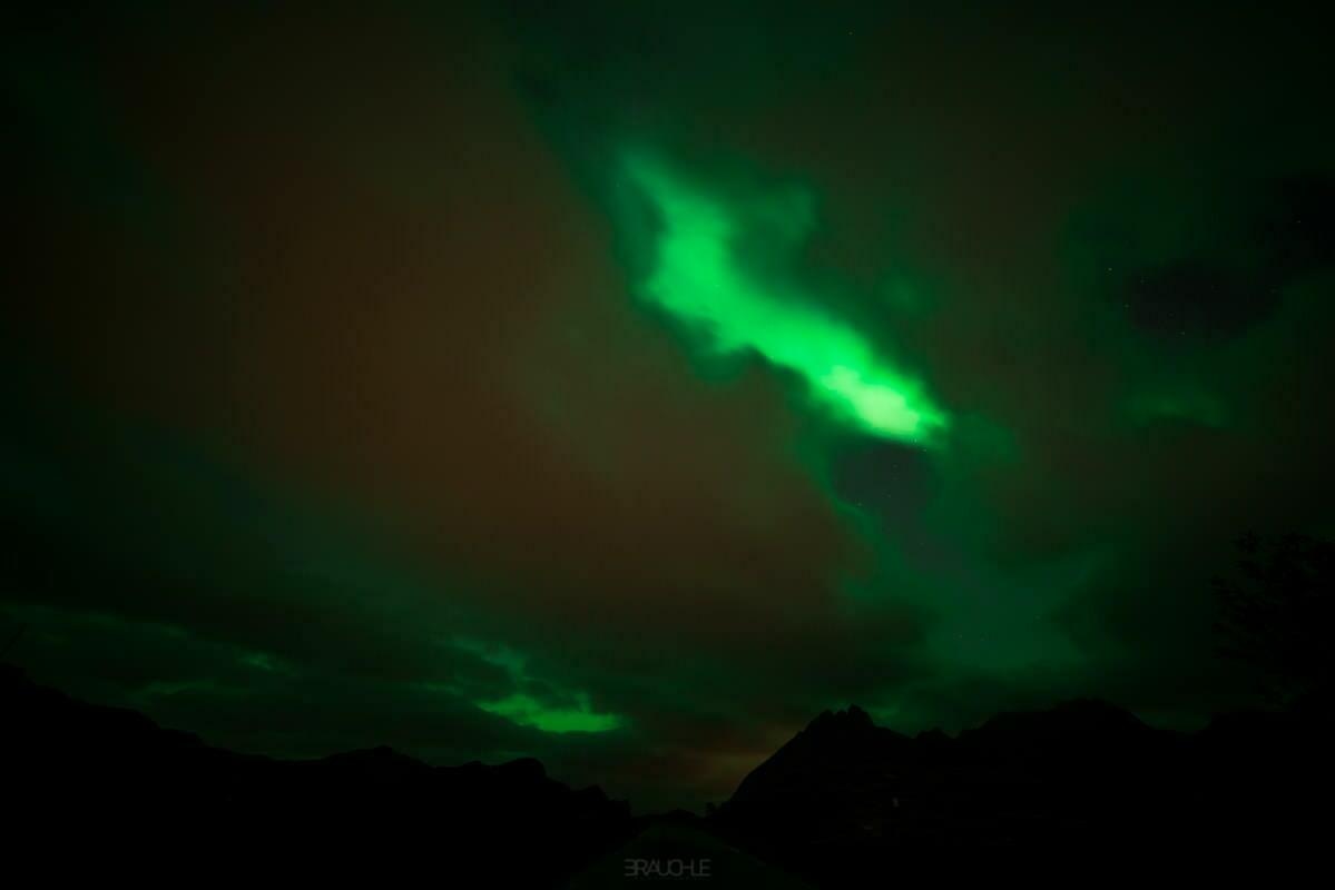 northern lights norway lofoten 101 - Lofoten - Polarlichter in der zweiten Nacht