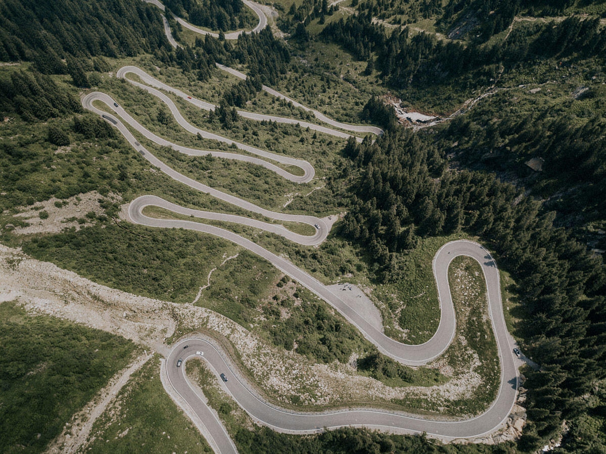 silvretta hochalpenstrasse stausee pizbuin 0008 - Luftaufnahmen Silvretta Hochalpenstrasse und Stausee