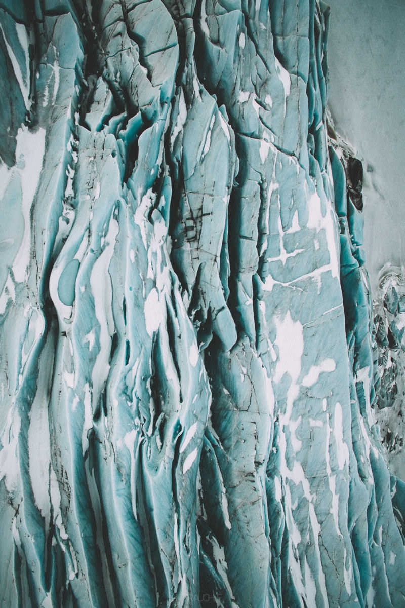 skaftafell glacier drone svinafellsjokul iceland 0011 - Islandia – Tomas aéreas del paisaje glaciar en el Parque Nacional Skaftafell