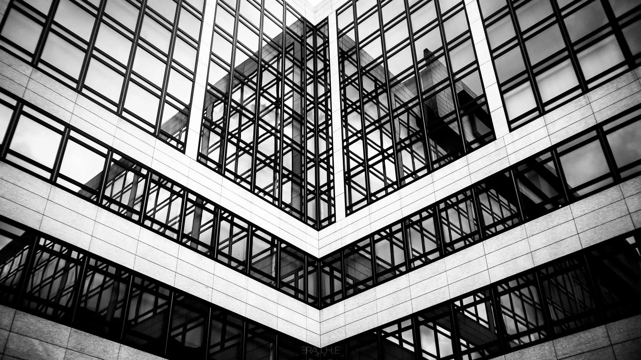 Stuttgart in schwarz/weiss