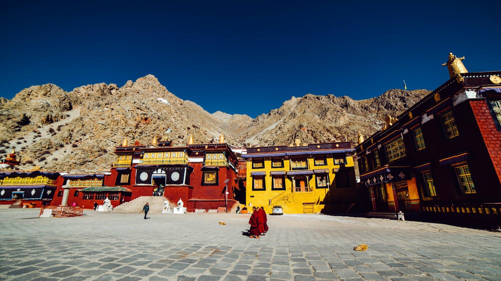 tibet Tshurphu temple lhasa 0024 tibet Tshurphu temple lhasa 0024