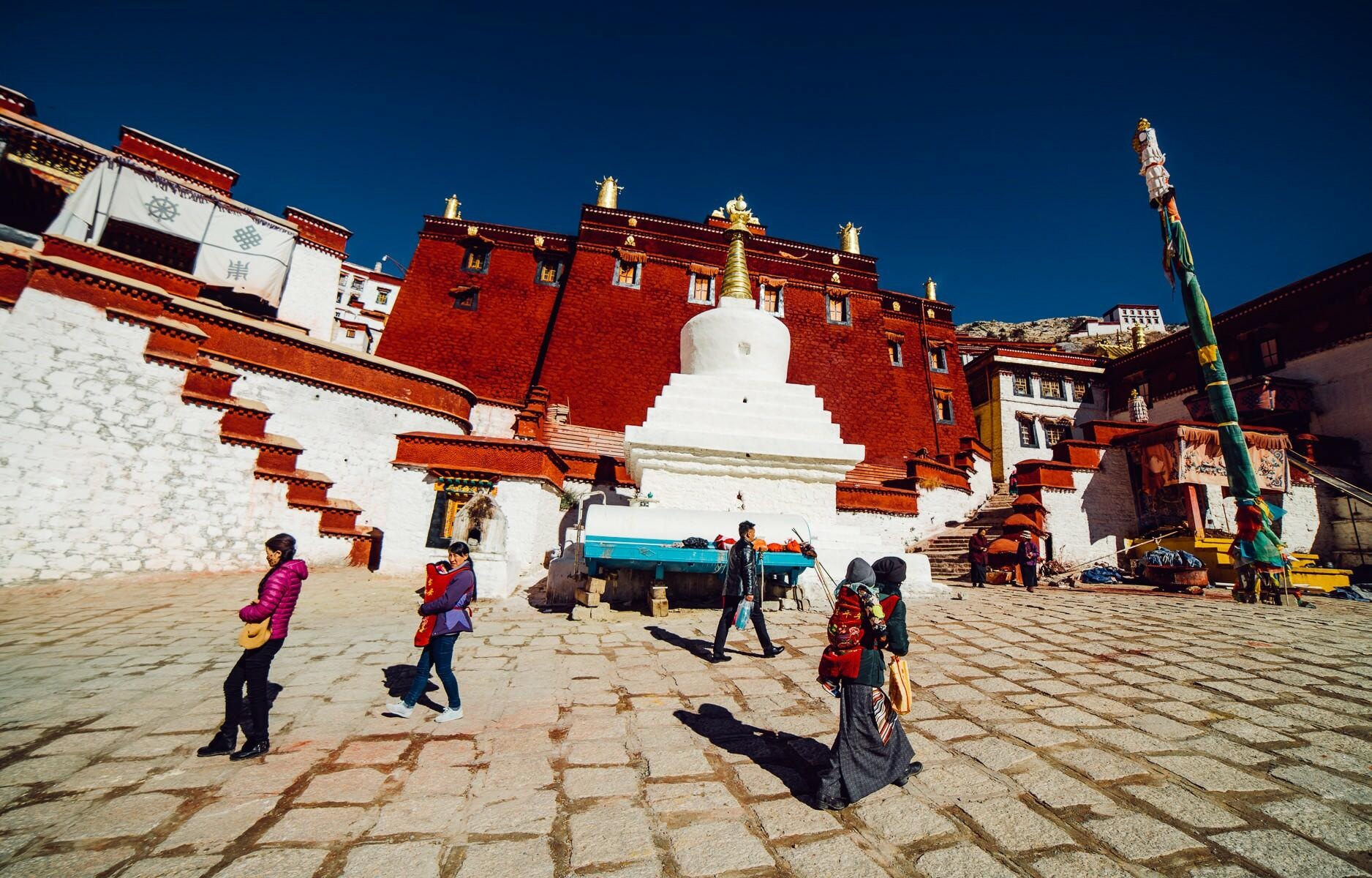tibet ganden monastery lhasa 0003 - Ganden Monastery
