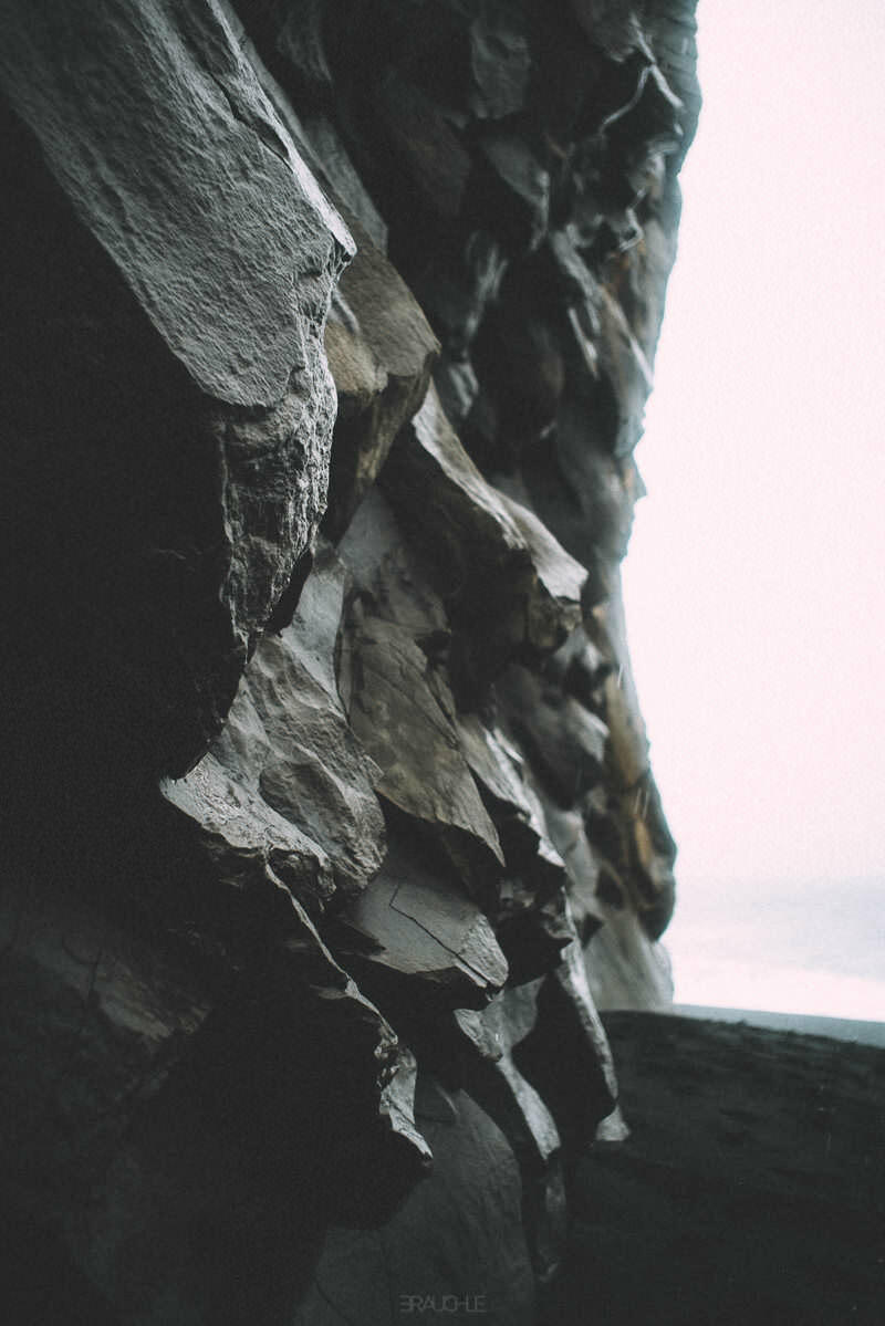 vik dyrholaey black beach iceland 0009 - Iceland – Basalt Cliffs at the Black Beach of Dyrhólaey