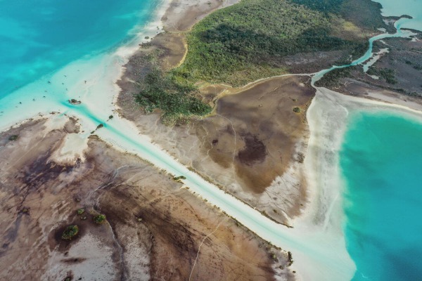 025 bacalar lagune mexiko drohne 1 - Thomas Brauchle - Fotografie und Luftaufnahmen aus aller Welt