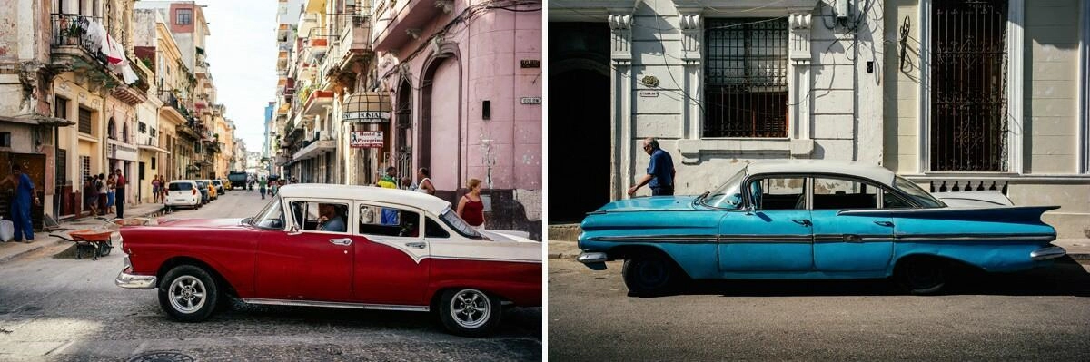 002 havanna kuba oldtimer 1 - Havanna Vedado, Revolution Plaza und der Cementerio Cristobal Colon