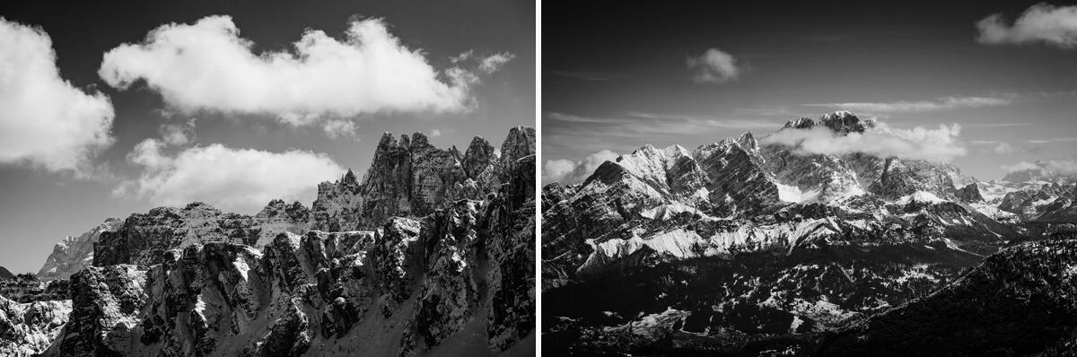 005 dolomiten wandern passo di giau - Dolomites – Snowshoe Hiking at Passo di Giau
