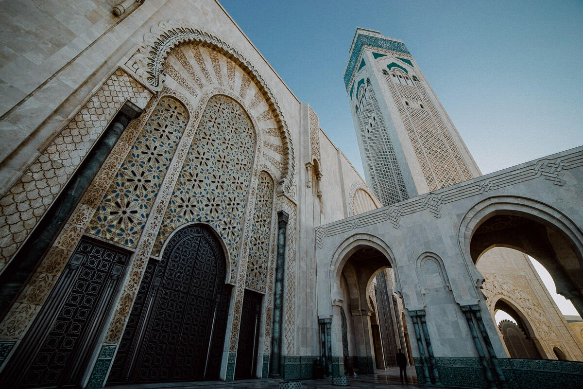 006 casablanca hassan ii moschee - La Mezquita Hassan II en Casablanca