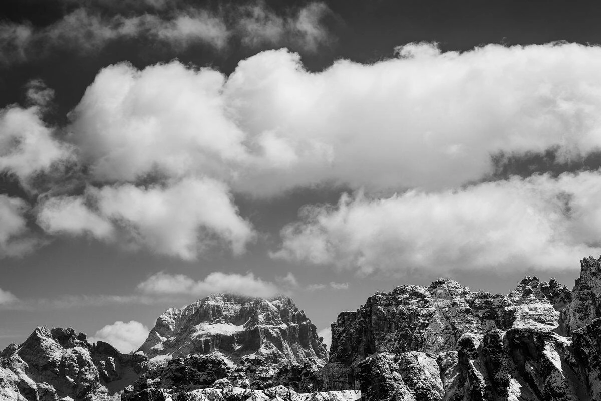 007 dolomiten wandern passo di giau - Dolomites – Snowshoe Hiking at Passo di Giau