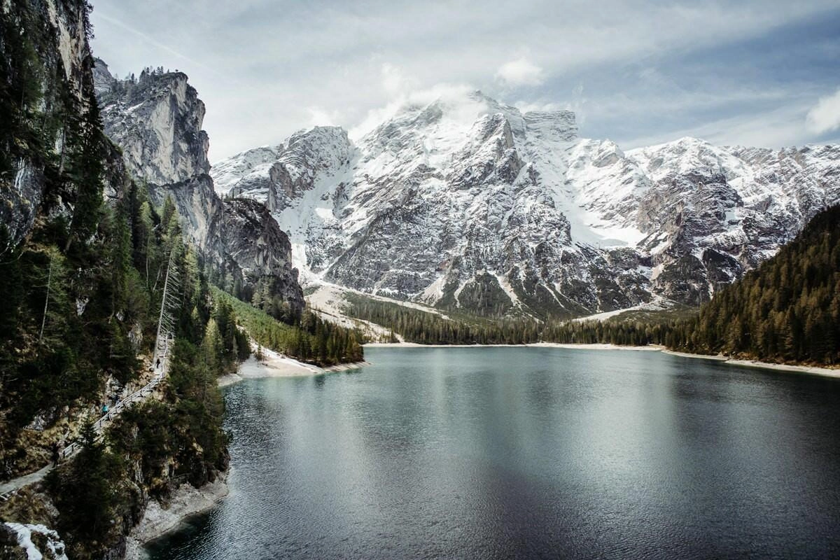 007 pragser wildsee dolomiten wanderung - Aerial Views from Around the World