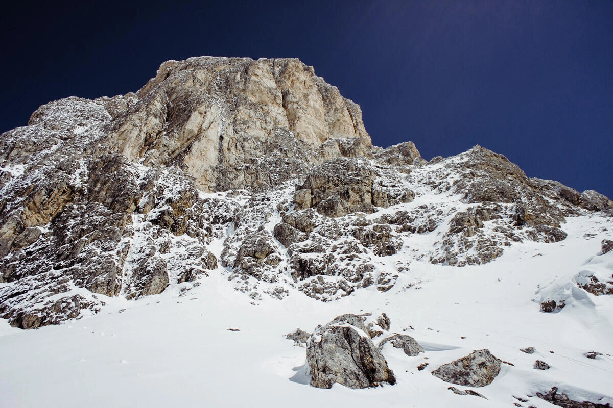 011 dolomiten wandern passo di giau - Dolomites – Snowshoe Hiking at Passo di Giau