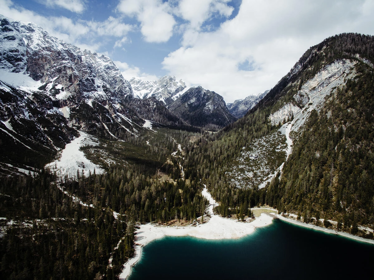 012 pragser wildsee dolomiten wanderung - Dolomites – Lake Braies