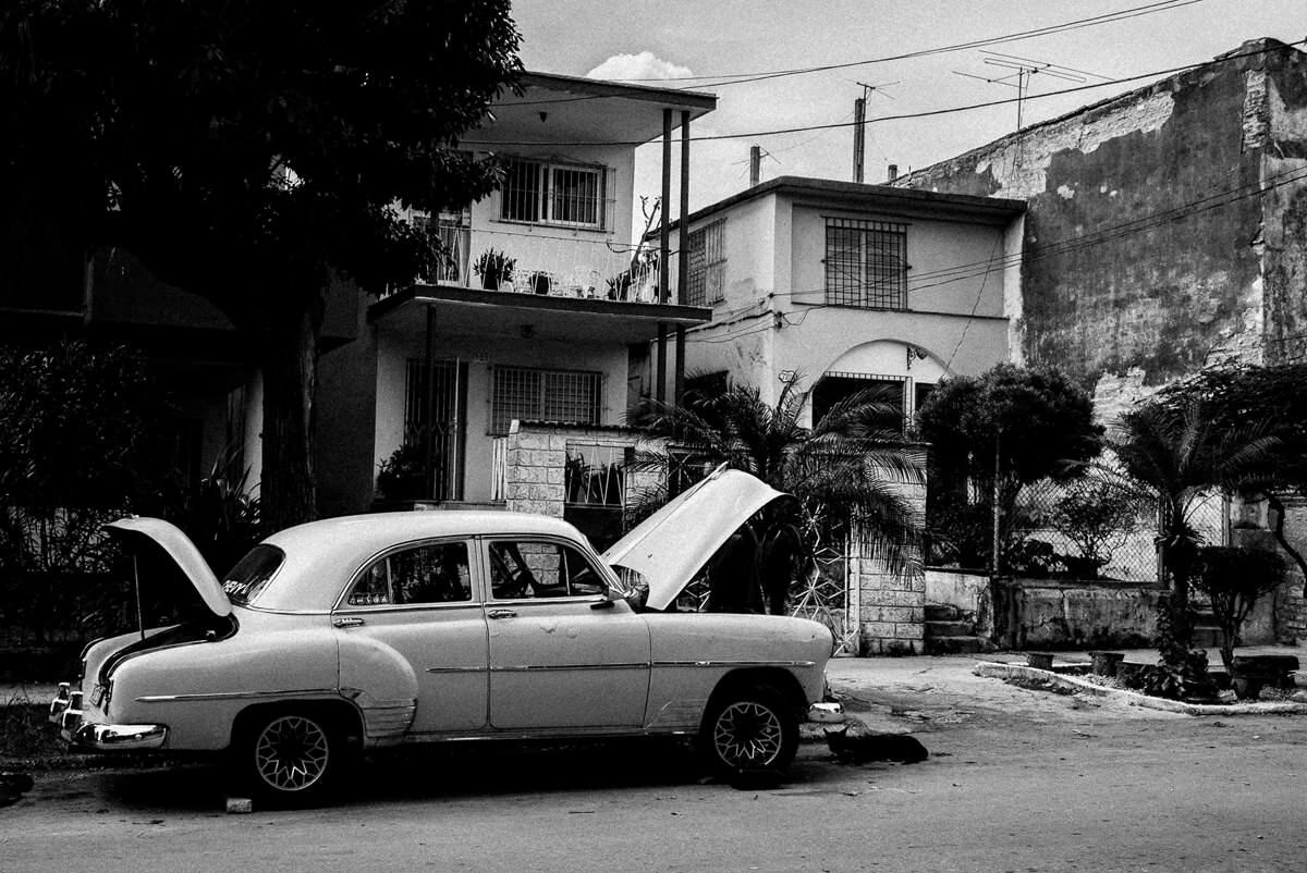 013 havanna kuba oldtimer 1 - Havanna Vedado, Revolution Plaza und der Cementerio Cristobal Colon