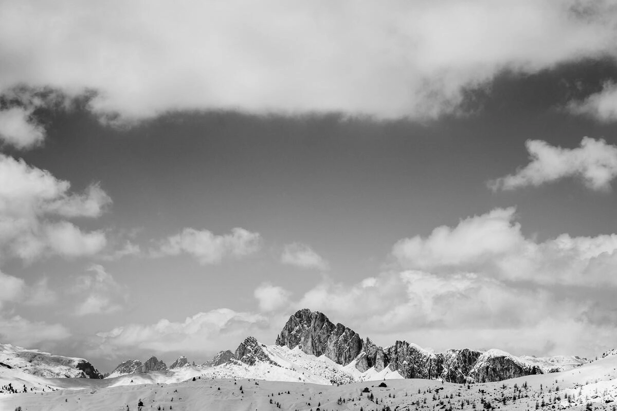 014 dolomiten wandern passo di giau - Dolomites – Snowshoe Hiking at Passo di Giau