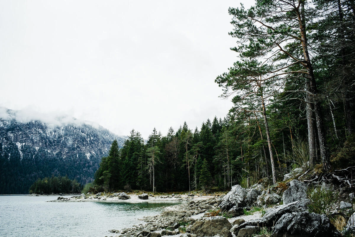020 zugspitze eibsee wanderung - Caminata alrededor del Eibsee/Zugspitze