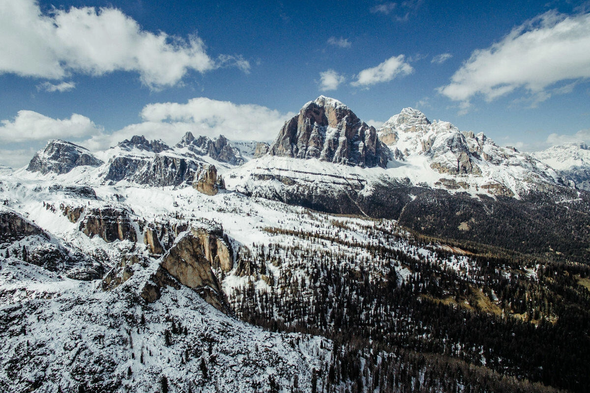021 dolomiten wandern passo di giau - Dolomites – Snowshoe Hiking at Passo di Giau