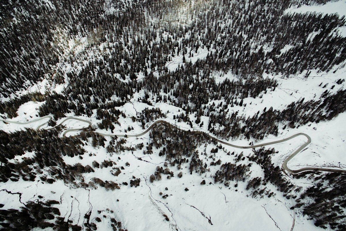 023 dolomiten wandern passo di giau - Dolomites – Snowshoe Hiking at Passo di Giau