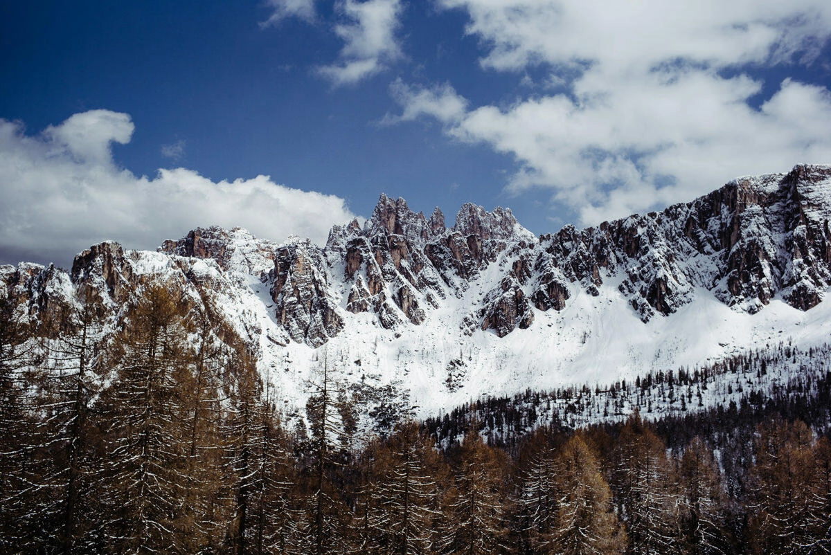 024 dolomiten wandern passo di giau - Dolomites – Snowshoe Hiking at Passo di Giau