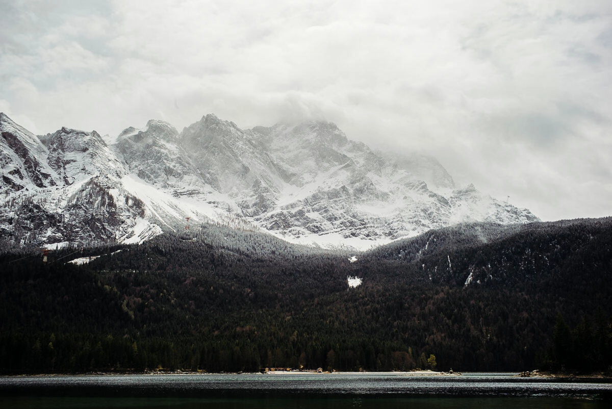 027 zugspitze eibsee wanderung - Caminata alrededor del Eibsee/Zugspitze