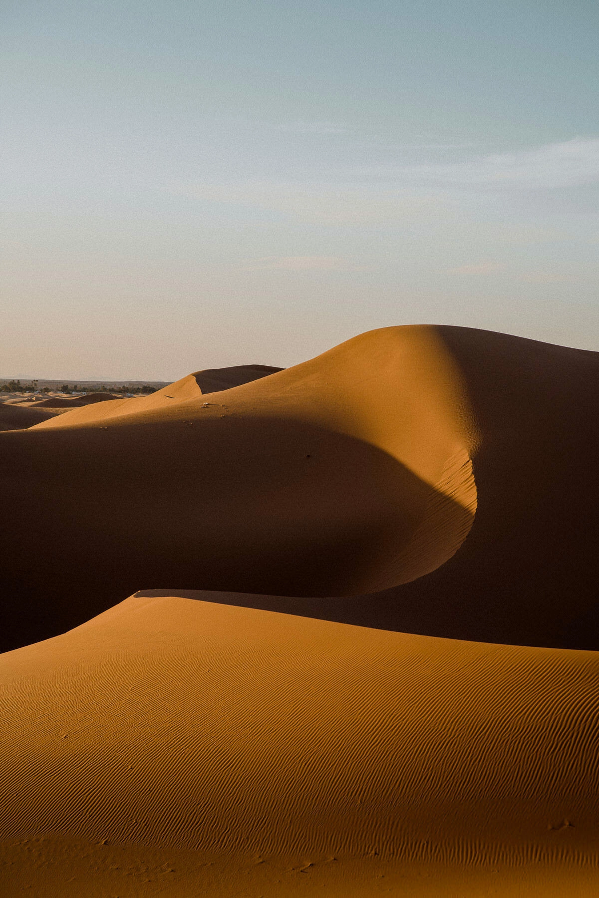 031 sahara desert sunset stars morocco - Del Atlas al Sahara