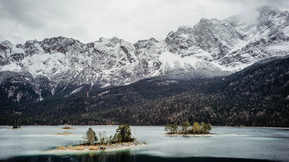 033 zugspitze eibsee wanderung - Caminata alrededor del Eibsee/Zugspitze