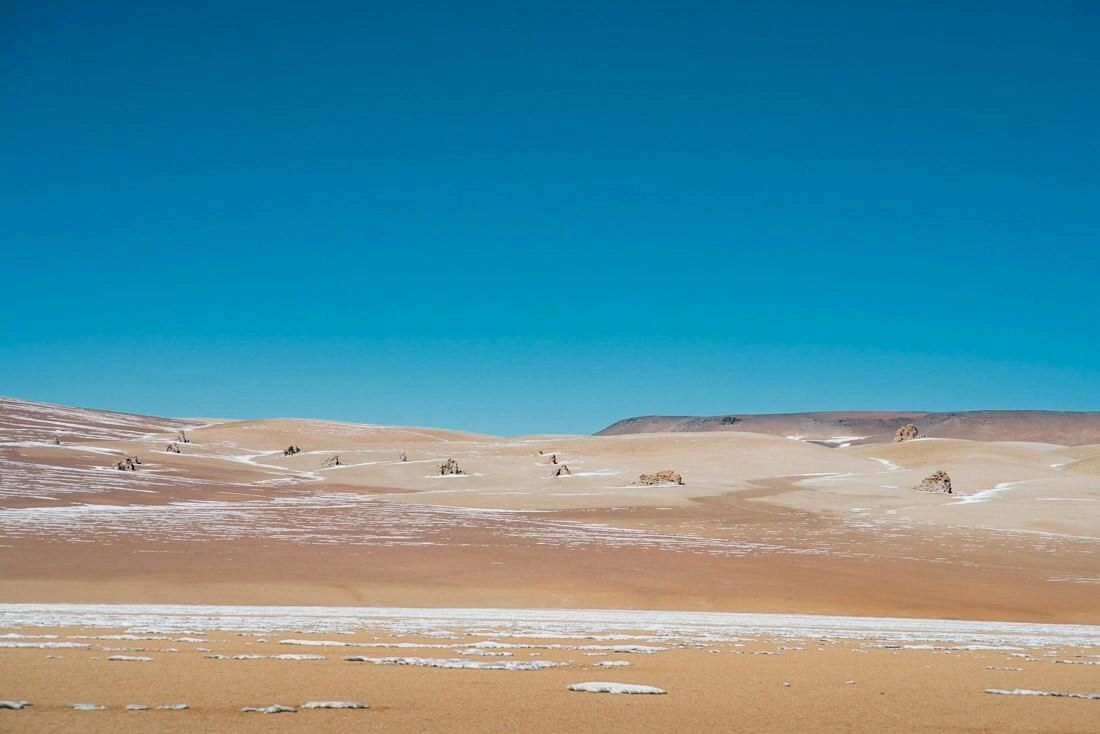 010 bolivia alti plano lago blanco 1 - Bolivia – Laguna Blanca y el campo de géiseres Sol de Mañana
