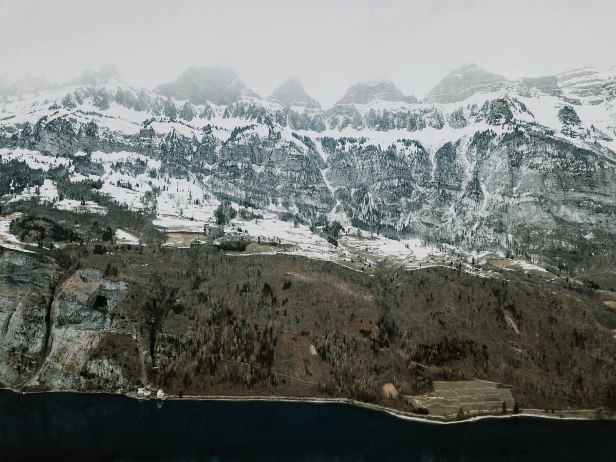 walensee luftaufnahmen 0002 - Wandern am Walensee