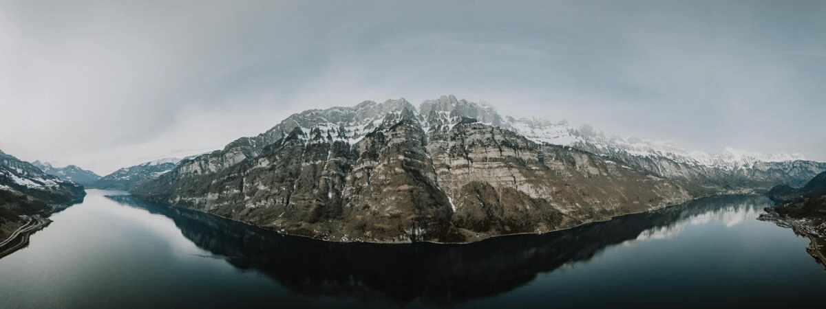 walensee luftaufnahmen 0008 - Wandern am Walensee