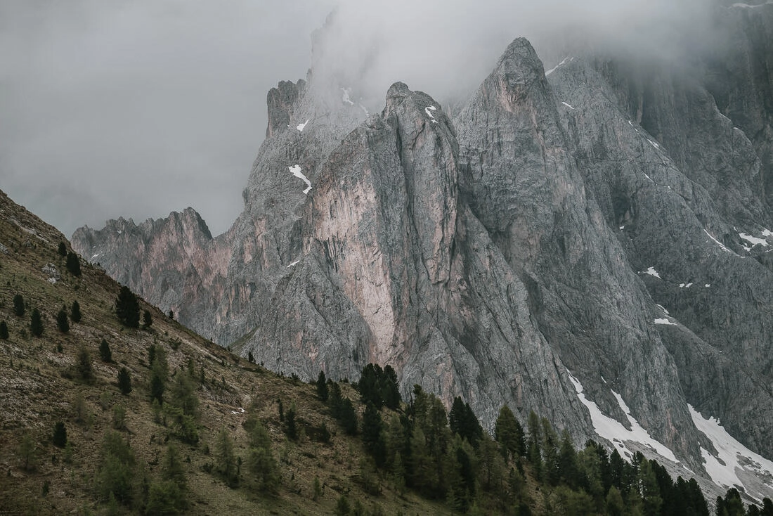 033 geislerspitzen dolomiten wandern - Wandern bei den Geislerspitzen (Dolomiten)