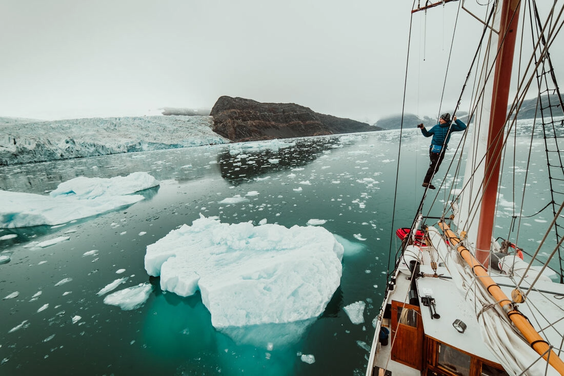 074 greenland aurora artica sailing expedition - Sailing Expedition in East Greenland 3/3