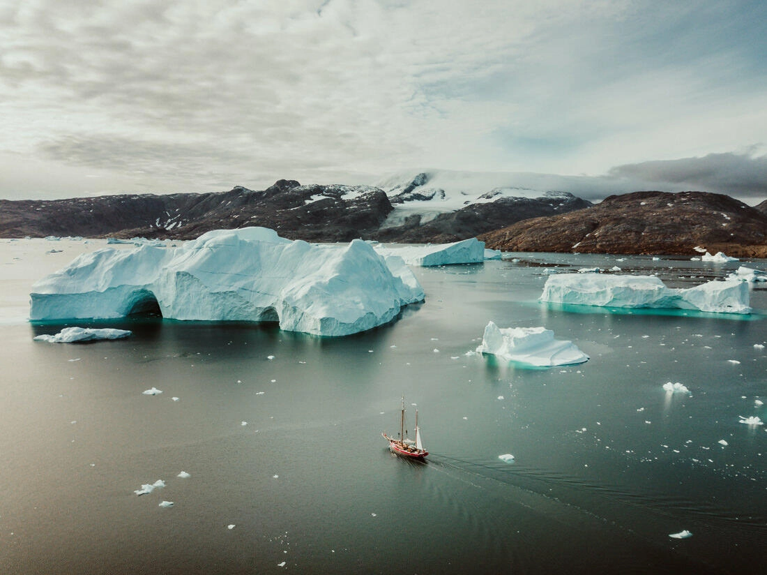 091 greenland aurora artica sailing expedition - Sailing Expedition in East Greenland 3/3