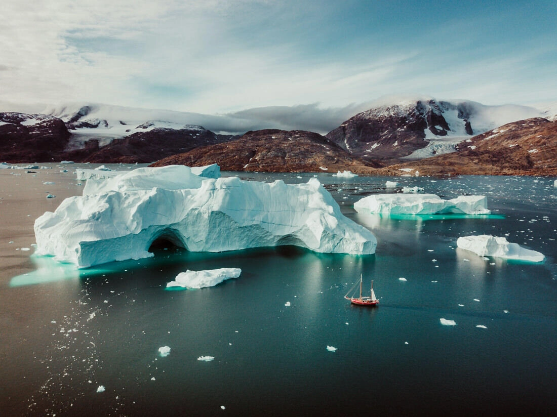 092 greenland aurora artica sailing expedition - Sailing Expedition in East Greenland 3/3