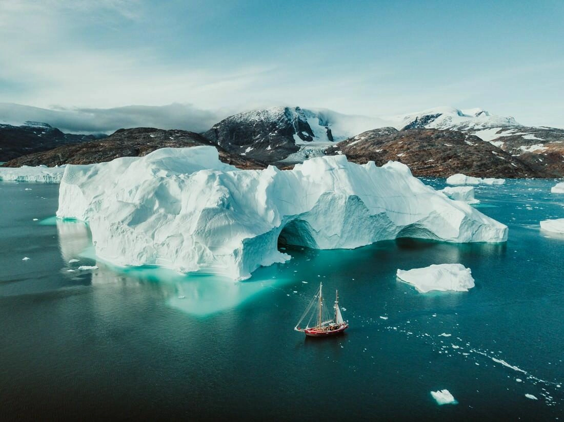 093 greenland aurora artica sailing expedition - Travelblog Greenland