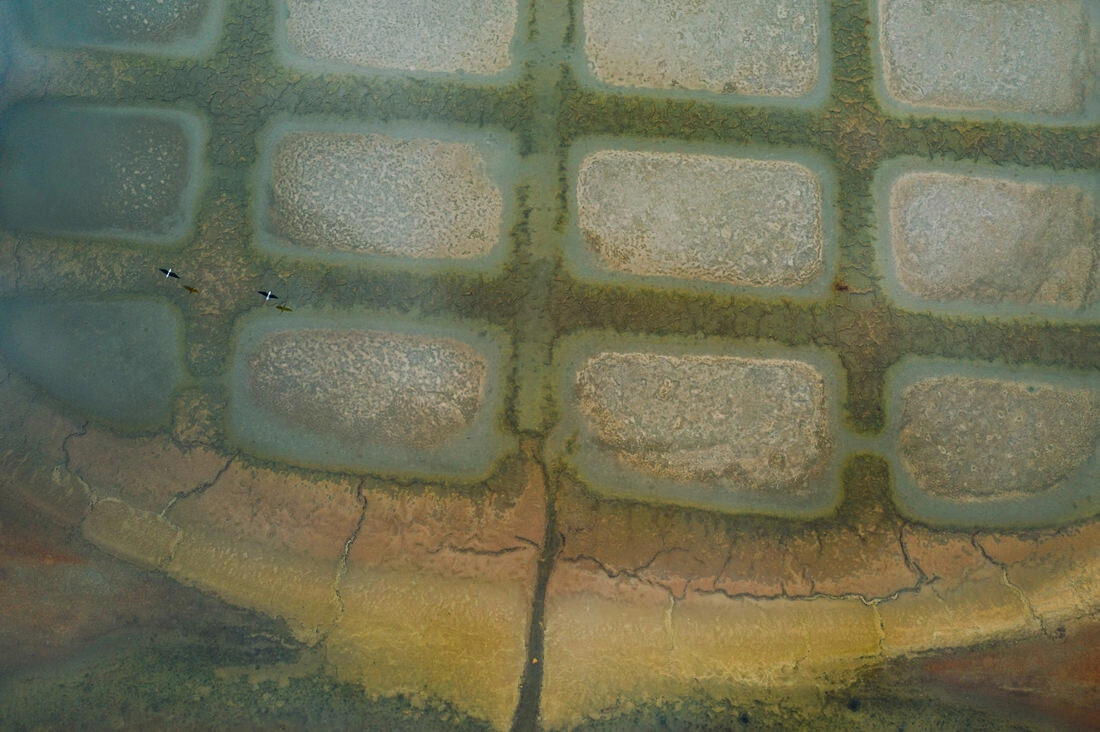 009 saltfields huelva algarve drone areal - Colors & Structures of the Salt Fields