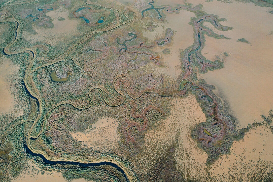 013 drone saltfields algarve beach - Aerial Shots Along the Algarve Coast