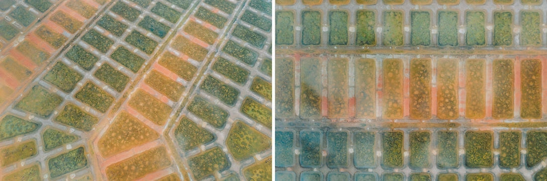 013 saltfields huelva algarve drone areal - Colors & Structures of the Salt Fields