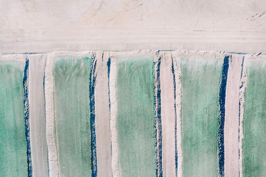 020 drone saltfields algarve beach - Aerial Shots Along the Algarve Coast