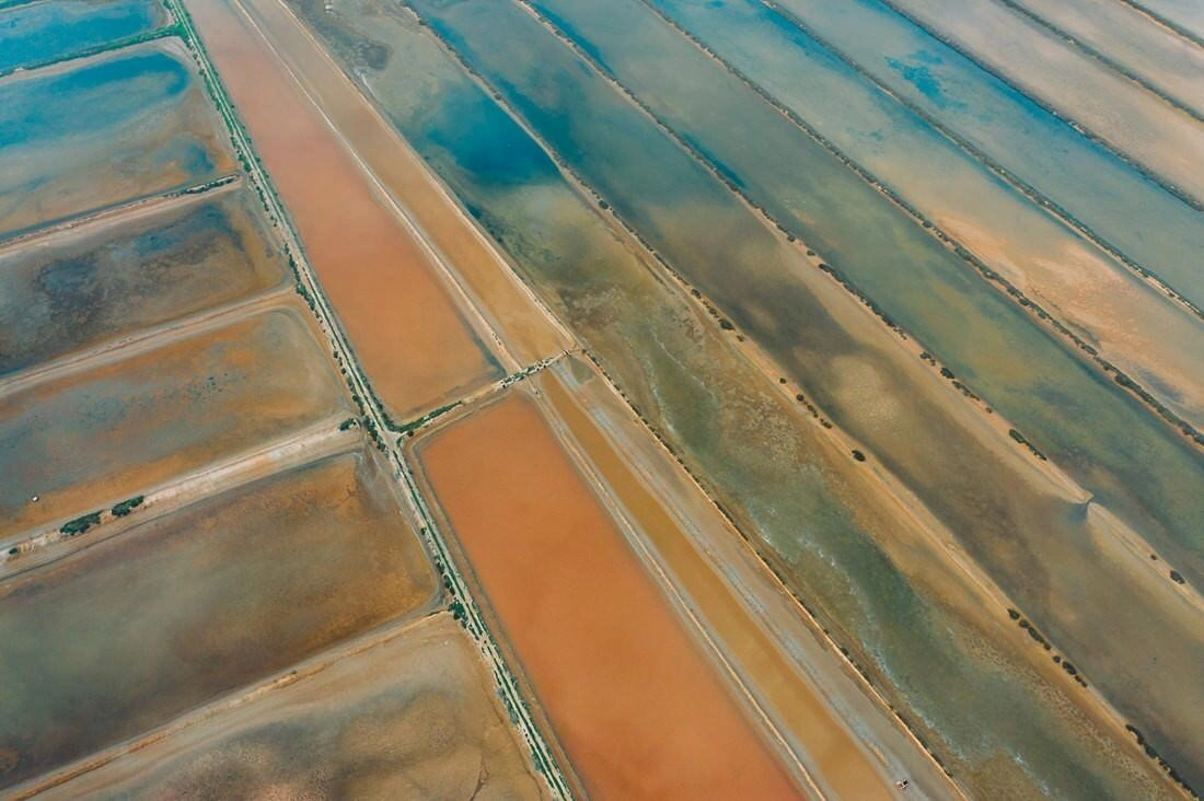 020 saltfields huelva algarve drone areal - Colors & Structures of the Salt Fields