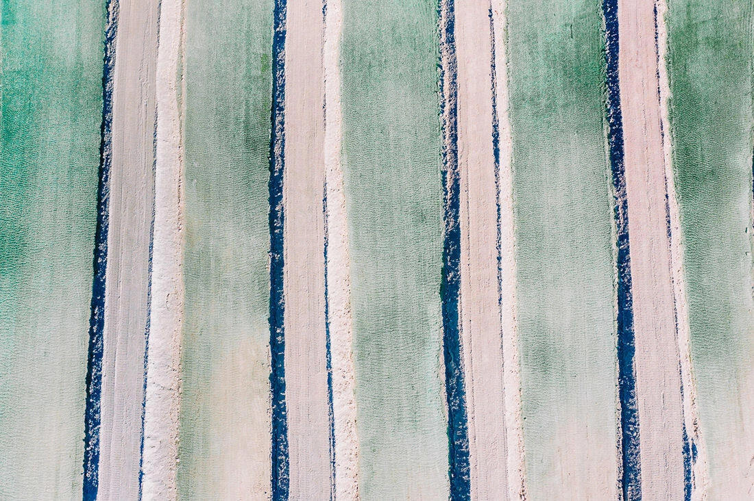 021 drone saltfields algarve beach - Aerial Shots Along the Algarve Coast