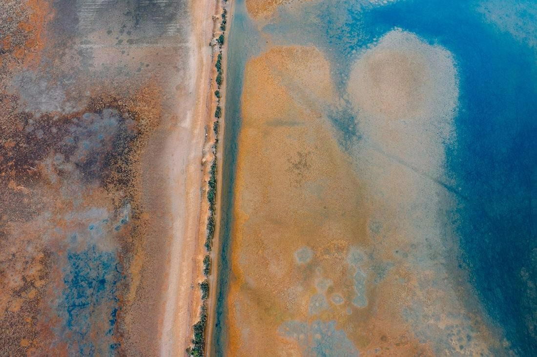 025 saltfields huelva algarve drone areal - Colors & Structures of the Salt Fields