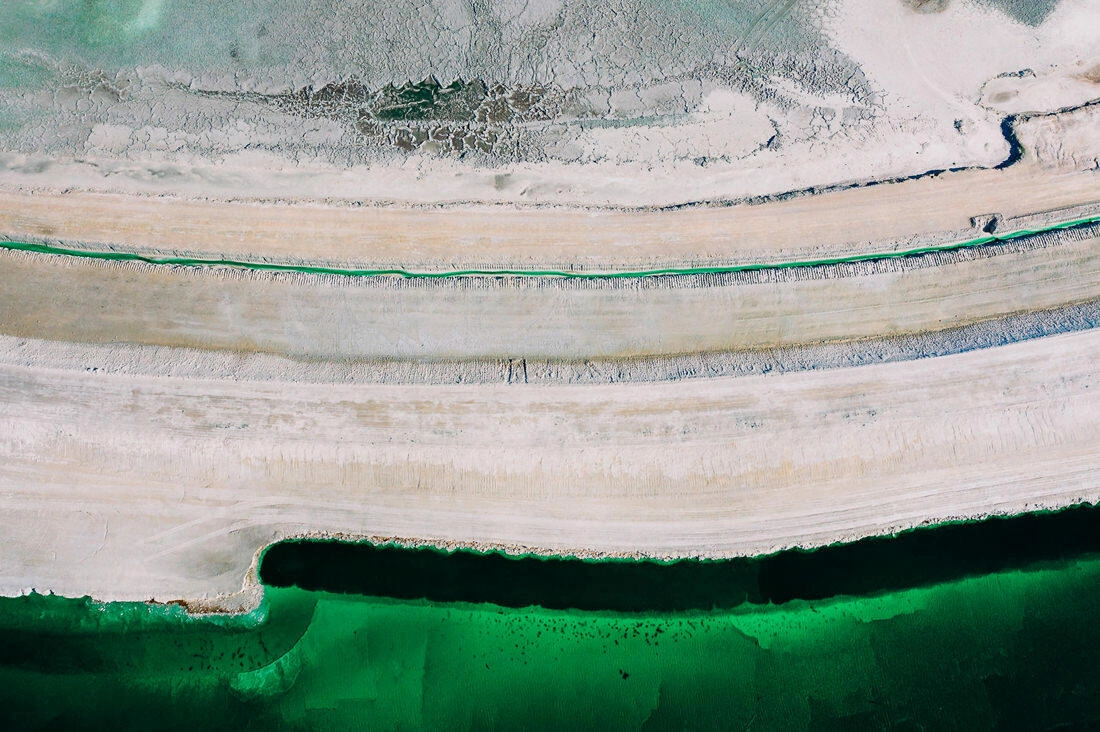 030 drone saltfields algarve beach - Aerial Shots Along the Algarve Coast