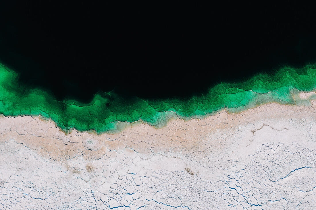 031 drone saltfields algarve beach - Aerial Shots Along the Algarve Coast