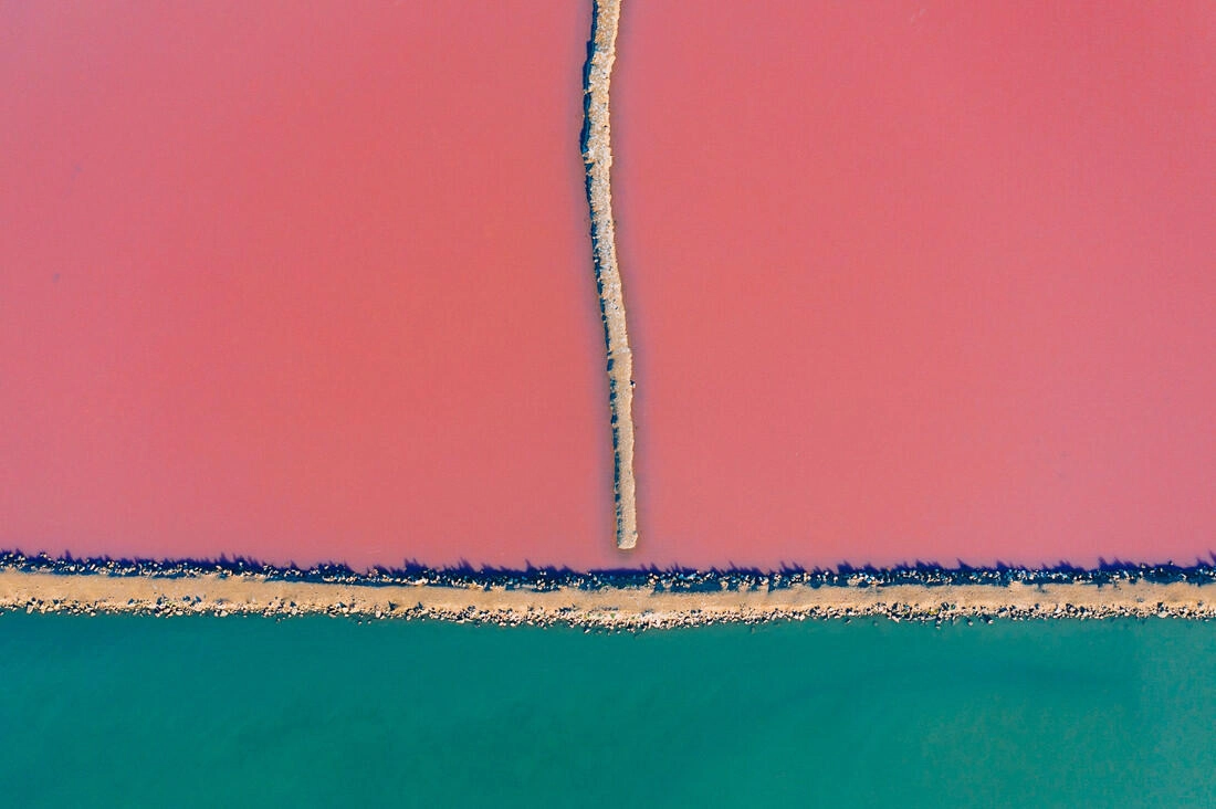 035 saltfields huelva algarve drone areal - Colors & Structures of the Salt Fields